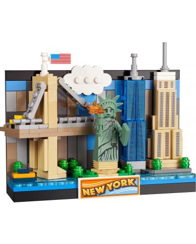 Конструктор LEGO Creator - Изглед от Ню Йорк (40519) - 3