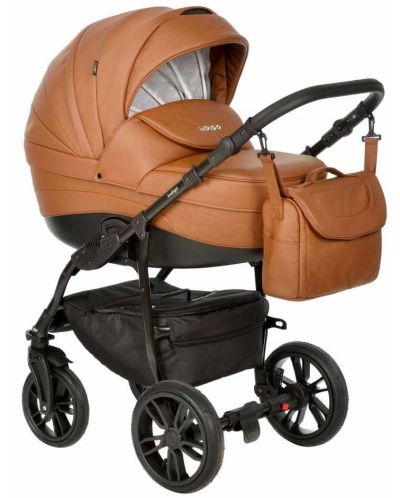 Комбинирана детска количка 3в1 Baby Giggle - Indigo Special, кафява - 1