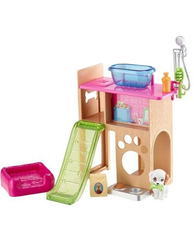 Комплект Mattel Barbie Outdoor Furniture - Кът за домашен любимец - 2