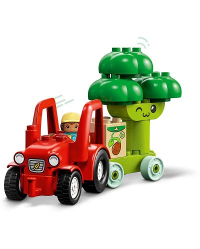 Конструктор LEGO Duplo - Трактор за плодове и зеленчуци (10982) - 6