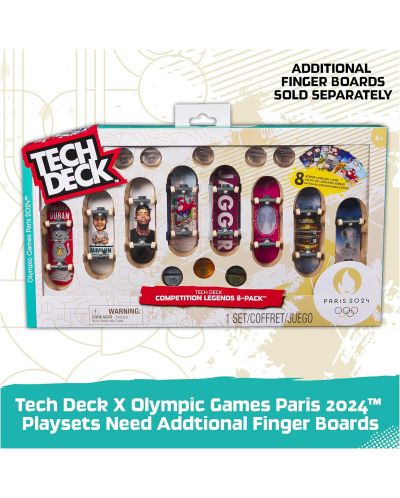 Комплект скейтборди за пръсти Tech Deck - Olympic X Connect Creator Sky Brown - 7