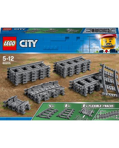 Конструктор LEGO City - Релси (60205)