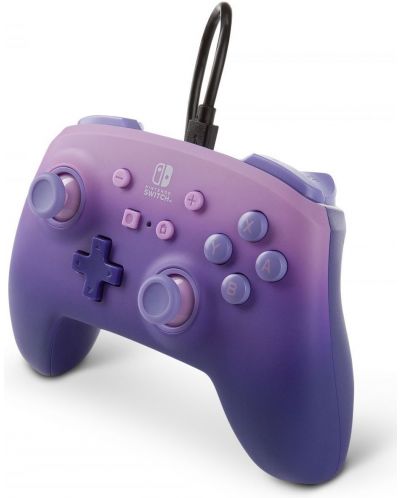 Контролер PowerA - Enhanced за Nintendo Switch, Lilac Fantasy - 4