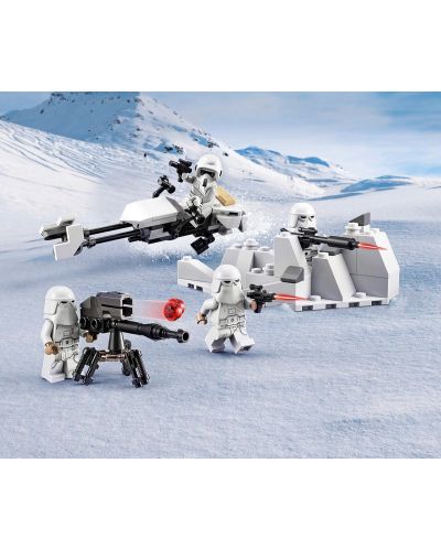 Конструктор LEGO Star Wars - Snowtrooper, боен пакет (75320) - 4