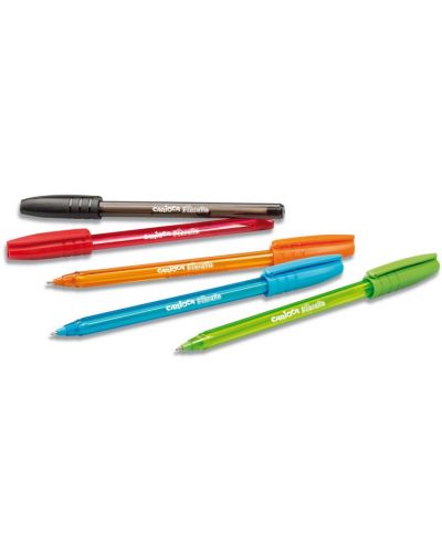Комплект цветни химикалки Carioca - Fiorella, 6 цвята - 3