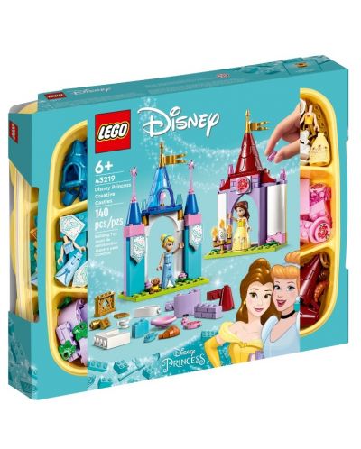 Конструктор LEGO Disney - Disney Princess, Творчески замъци (43219) - 1