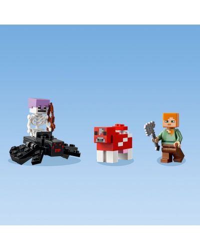 Конструктор LEGO Minecraft - Къщата на гъбите (21179) - 7