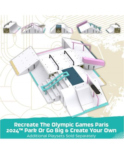 Комплект скейтборди за пръсти Tech Deck - Olympic X Connect Creator Sky Brown - 5