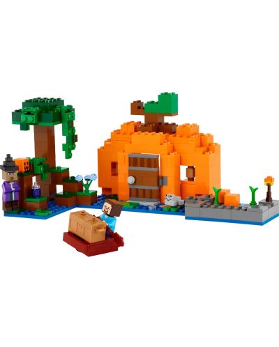 Конструктор LEGO Minecraft - Фермата за тикви (21248) - 2