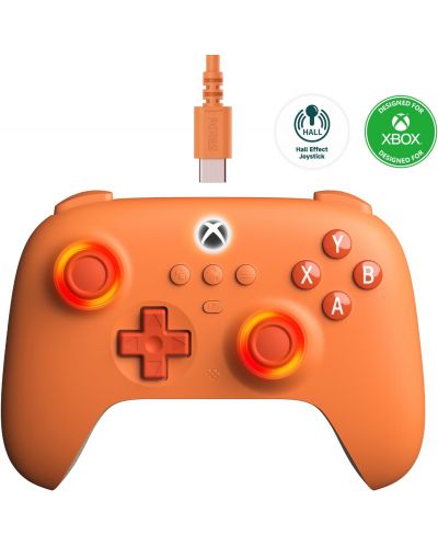 Контролер 8BitDo - Ultimate C, оранжев (Xbox One/Xbox Series X/S) - 3