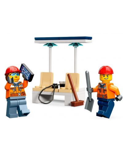 Конструктор LEGO City - Строителен багер (60385) - 5