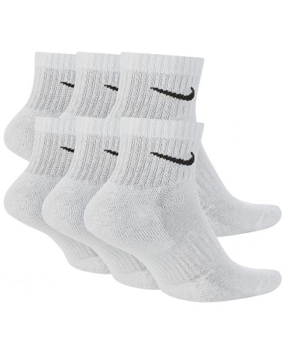 Комплект чорапи Nike - Everyday Cushion, 3 чифта , бели - 2