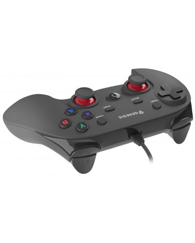 Контролер Genesis - P65, черен, PC/PS3 - 3