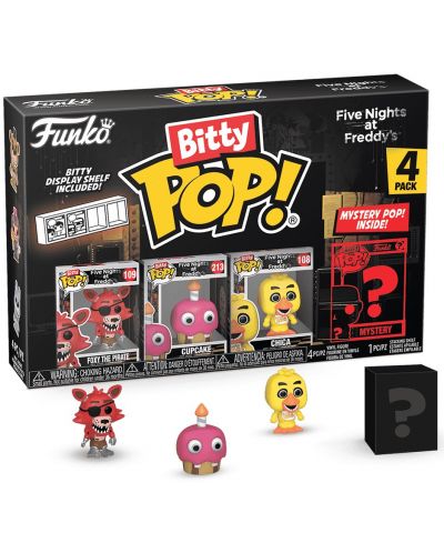 Комплект мини фигури Funko Bitty POP! Games: Five Nights at Freddy's - 4-Pack (Series 2) - 1