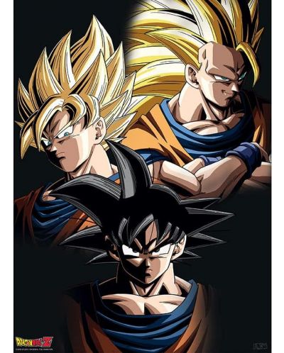 Комплект мини плакати GB eye Animation: Dragon Ball Z - Goku & Shenron - 3