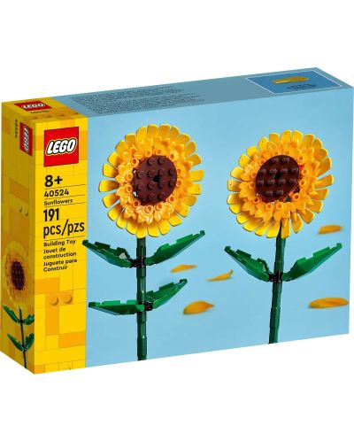 Конструктор LEGO Iconic - Слънчогледи (40524) - 1