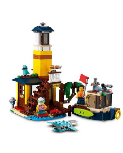 Конструктор LEGO Creator 3 в 1 - Плажна къща за сърф (31118) - 3