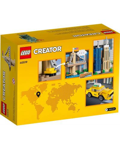 Конструктор LEGO Creator - Изглед от Ню Йорк (40519) - 2