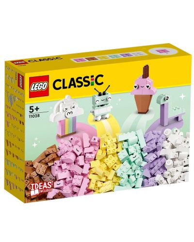 Конструктор LEGO Classic - Творческо пастелно забавление (11028) - 1