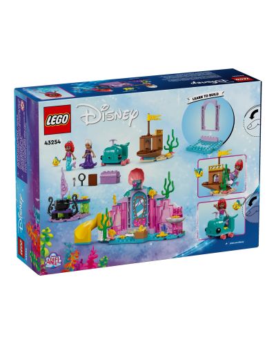 Конструктор LEGO Disney Princess - Кристалната пещера на Ариел (43254) - 2