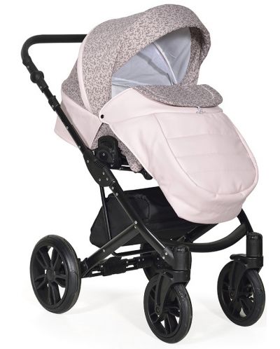 Комбинирана детска количка 2в1 Baby Giggle - Mio, розова - 3