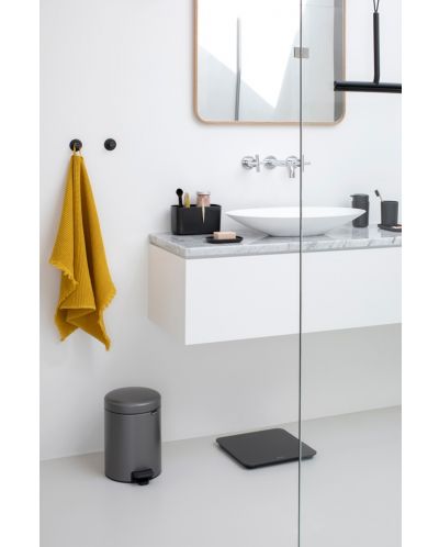 Комплект от 2 закачалки за кърпа Brabantia - ReNew, Dark Grey - 4