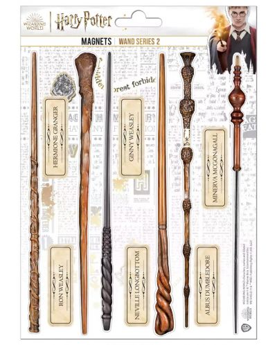 Комплект магнити CineReplicas Movies: Harry Potter - Wands (Series 2) - 1