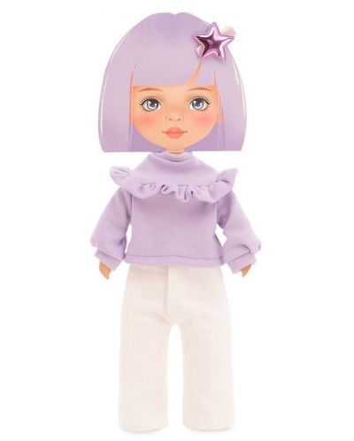 Комплект дрехи за кукла Orange Toys Sweet Sisters - Лилав пуловер - 2