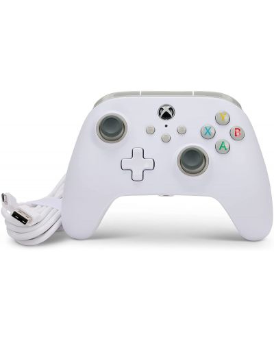 Контролер PowerA - PC/Xbox One/Series X/S, жичен, White - 7