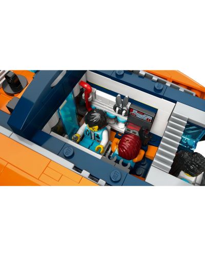 Конструктор LEGO City - Дълбоководна изследователска подводница (60379) - 7