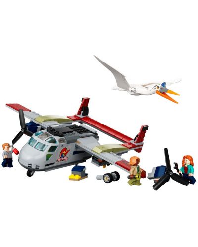 Конструктор LEGO Jurassic World - Куетцакоатлус: засада със самолет (76947) - 2