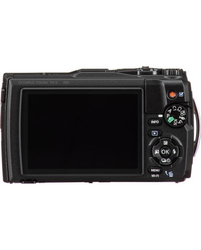 Компактен фотоапарат Olympus - TG-6, 12MPx, черен - 2