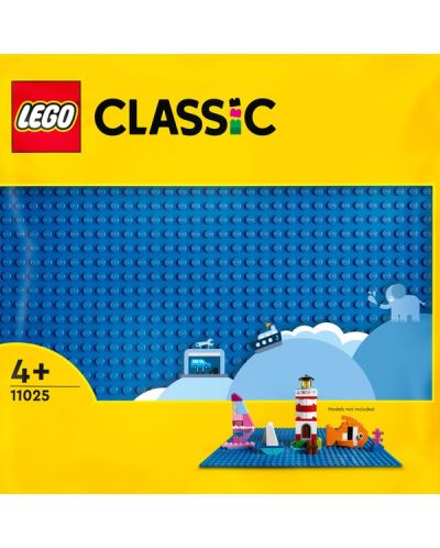 Основа за конструиране LEGO Classic - Синя (11025) - 1