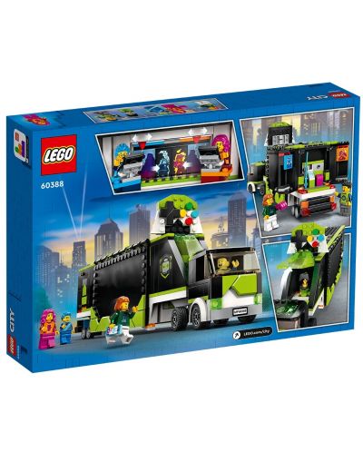 Конструктор LEGO City - Камион за игрален турнир (60388) - 2