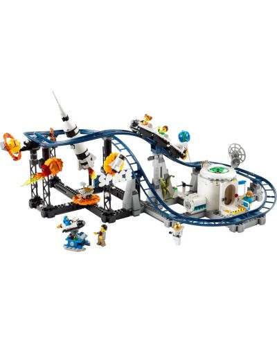 Конструктор LEGO Creator 3 в 1 - Космическо влакче в увеселителен парк (31142) - 3