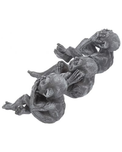 Комплект статуетки Nemesis Now Adult: Humor - Three Wise Goblins, 12 cm - 3