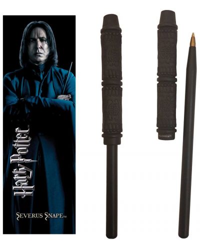 Комплект химикалка и разделител за книги The Noble Collection Movies: Harry Potter - Snape - 1