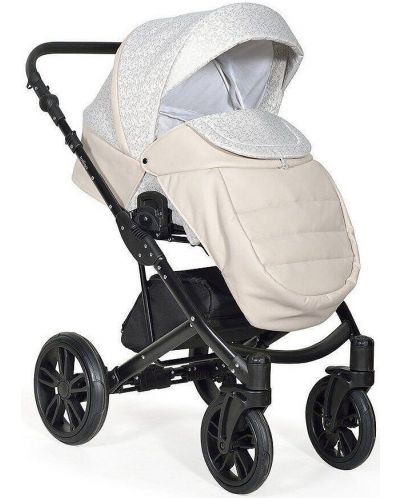 Комбинирана количка Baby Giggle - Mio 2 в 1, бежова - 3