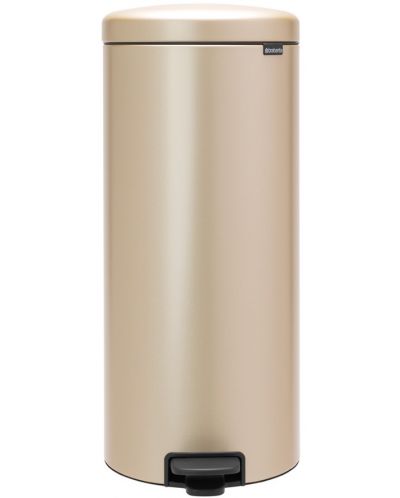 Кош за отпадъци с педал Brabantia - NewIcon, 30 l, шампанско - 1