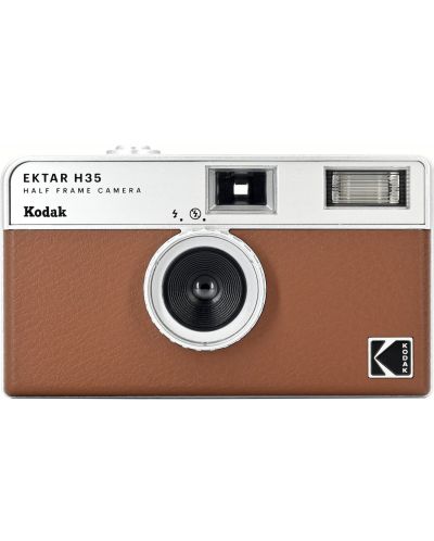 Компактен фотоапарат Kodak - Ektar H35, 35mm, Half Frame, Brown - 1