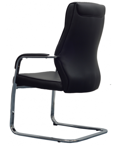 Комплект посетителски столове RFG - Itaca, 2 броя, черни - 3