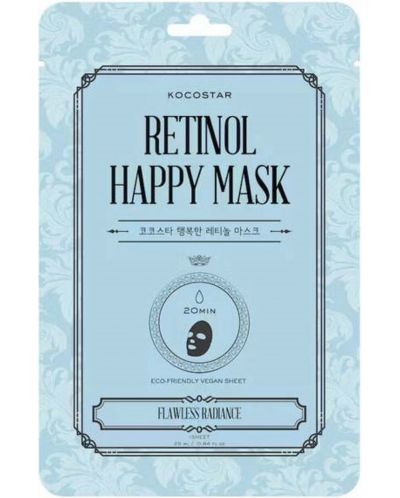 Kocostar Happy Лист маска за лице, с ретинол, 25 ml - 1