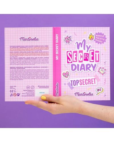 Комплект детски гримове Martinelia - My Secret Diary - 4