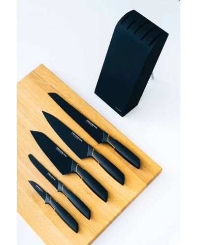 Комплект от 5 домакински ножа с поставка Fiskars - Edge - 3