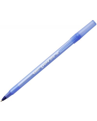 Комплект химикалки BIC Round Stic Classic - 1.0 mm, сини, 8 броя - 2