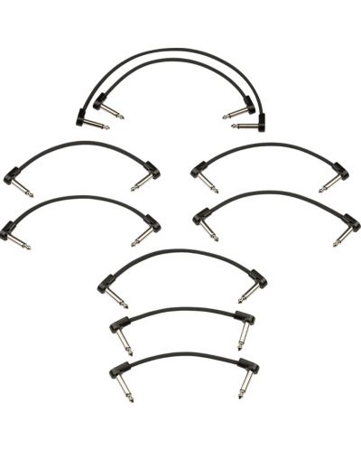 Комплект кабели Fender - Blockchain Patch Cable KitSmall, черни - 1