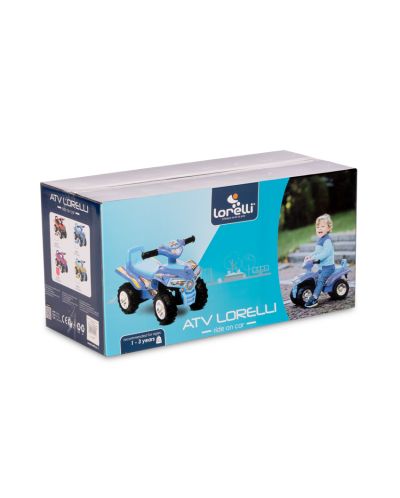 Кола за яздене Lorelli - ATV, синя - 2