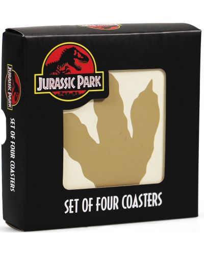 Kомплект подложки за чаши Half Moon Bay Movies: Jurassic Park - Life Found A Way - 1