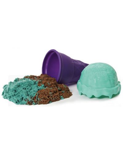 Комплект Kinetic Sand - Сладолед с кинетичен пясък, шоколад и мента - 2