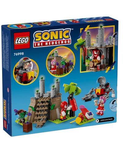 Конструктор LEGO Sonic - Никълъс и храмът на Главния изумруд (76998) - 2